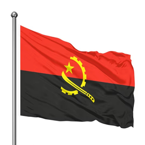 Chất lượng cao và thoải mái waveable cờ vải tốt nhất 70x105cm Cộng Hòa của <span class=keywords><strong>Angola</strong></span> cờ trực tiếp từ nhà sản xuất - Product Image 1