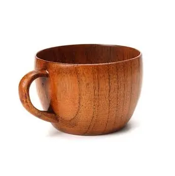 Handmade Wood Beer Mug wood tankard Wooden beer coffee mug new hot selling mug for home hotel high quality from india