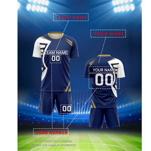 Maillot de football américain sur mesure de haute qualité Premium impression numérique Sublimation équipe haut court maillot de football américain Premium - Product Image 4