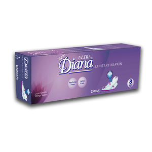 Nouvelle serviette hygiénique Diana en Fiber de coton naturel Ultra doux et sec pour plus de sécheresse, disponible au prix le plus bas - Product Image 1