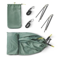 Hamac moustiquaire d'extérieur pour camping et parc, design tropical, taille personnalisable, en nylon, pour 1 personne, prix de gros abordable