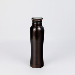 <b>1</b> <b>Litre</b> Ayurvedic Copper <b>Water</b> Bottle for Sports Travel Yoga Gym Office & Hiking for Everyday Use & Presents - Product Image 3