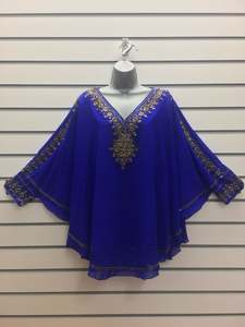 High Quality Handmade <b>Stitched</b> Evening Kaftan <b>Dress</b> Modest Beads Sequins Embroidery Long Luxury Party Wear Weddings Ethnic Modal - Product Image 5