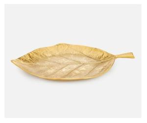 Plateau en aluminium luxueux pour la cuisine à domicile Hôtel Restaurant Plater en aluminium en forme de feuille pour servir des aliments - Product Image 3