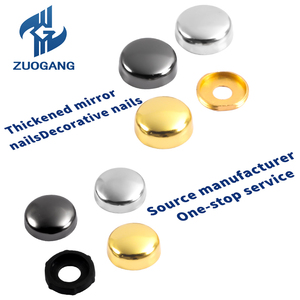 ZuoGang <span class=keywords><strong>Miroir</strong></span> Vis Décoratif En Acier Inoxydable Vis Couvercle Décoratif <span class=keywords><strong>Miroir</strong></span> Attaches Publicité Matériel Clous Construction - Product Image 3