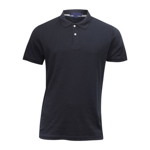 Vente en gros de polos de golf de couleur unie Polo de golf personnalisé à manches courtes pour hommes - Product Image 2