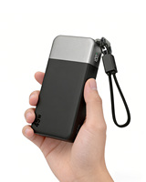 Cargador Portátil NOBIS de 20000mAh y 45W con Cable Desmontable 2C+2A, Batería Externa con Cable Dual Tipo-C, para Teléfono y Portátil