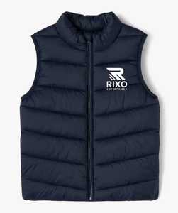 Blouson matelassé léger et isolé pour homme, col montant, fermeture éclair, en toile unie, avec logo frontal, idéal pour l'hiver (OEM) - Product Image 1