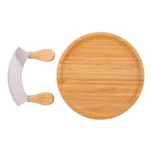 Set per Tagliare le Erbe in Bambù Tabbouleh - Gadget Personalizzato - Product Image 5