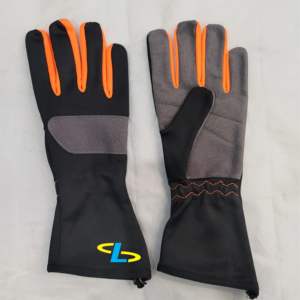 Guantes ligeros de cuero de microfibra de la mejor calidad para conducir Go Kart al aire libre personalizados para jóvenes y adultos - Product Image 2
