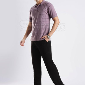 Camisa Moderna para Hombre, Textura Suave, Ajuste Elástico, Diseños Impresos Personalizados, Secado Rápido, Detalle de Bolsillo, Alto Rendimiento, Casual Deportivo - Product Image 5