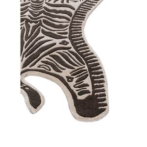 Tapis rectangulaire en laine et viscose tufté à la main Wild Wanderlust, imprimé animal, pour chambre et salon Tra-15102 - Product Image 4