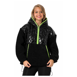 Conjunto de Sudadera Holgada Informal y Moderna para Mujer, con Cuello Redondo y Estampado con Logotipo - Product Image 4