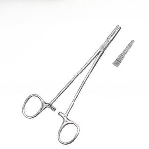 Porte-aiguilles en bois Crile TC 15cm Instruments porte-aiguille chirurgical en acier inoxydable de qualité supérieure personnalisés - Product Image 4
