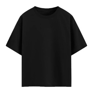 T-shirt pour homme en coton biologique 100% de haute qualité, personnalisable avec logo en relief/brodé, devant, taille plus, couleur unie, 340 g/m² - Product Image 1