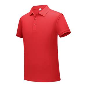 185 Gsm antiarrugas 100% poliéster personalizado al por mayor Golf camisas hombres ropa Polo camiseta para hombres - Product Image 6
