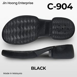 รองเท้าแตะผู้หญิง Jin Hoong รุ่น C-904 สีเบจ พื้นรองเท้า PVC น้ำหนักเบาพิเศษ พร้อมคุณสมบัติกันลื่น ทนทาน กันน้ำ ดีไซน์น้ำหนักเบา - Product Image 4