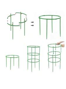 Jaula redonda para tomate para enrejado de plantas de tomate de jardín, jaulas de tomate de hasta 60 "de altura, estacas de soporte para plantas resistentes, tomate apilable - Product Image 6