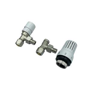 Válvulas Termostáticas Industriales HM para Calderas Multicapa 3/8x16 de Latón Anticorrosión con Adaptadores de 16 mm y Tapón Termostático - Product Image 5