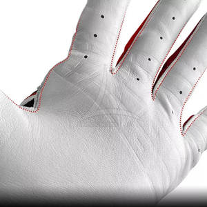 Comfort Fit Leather Baseball <b>Batting</b> <b>Gloves</b> with Adjustable Wrist Strap Lightweight Design for Adult Secure and Flexible Feel - Product Image 5