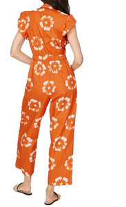 2025 nouveauté femmes élégantes combinaisons blanches orange pour sorties décontractées et soirées d'été d'Inde - Product Image 4