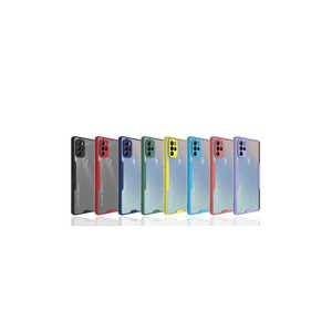 Coque de protection arrière Netzy SAFA Parfe Series pour General Mobile 21 Pro, étui de téléphone en silicone bleu anti-traces de doigts 7 Plus XR - Product Image 3