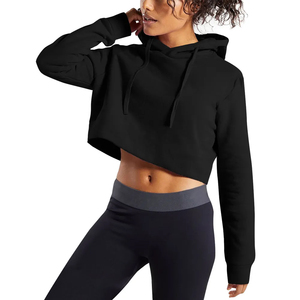 Sudadera Corta para Mujer, Estilo Moderno, Cómoda, Ligera, Transpirable, de Secado Rápido, para Otoño, MOQ Bajo - Product Image 1