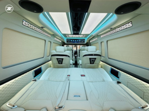 <span class=keywords><strong>Furgoneta</strong></span> de <span class=keywords><strong>9</strong></span> <span class=keywords><strong>plazas</strong></span> personalizada para <span class=keywords><strong>Toyota</strong></span> Hiace con estilo Serenity oriental interior blanco y dirección izquierda - Product Image 5