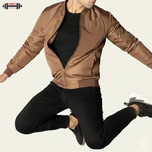 Blouson bomber en velours côtelé pour femme sur mesure 2025, veste coupe-vent OEM, taille plus, motif uni, imperméable, décontracté - Product Image 1