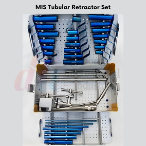 Ensemble d'écarteurs tubulaires Instruments chirurgicaux en acier inoxydable pour instrument médical de chirurgie abdominale et de colonne vertébrale minimalement invasive - Product Image 4