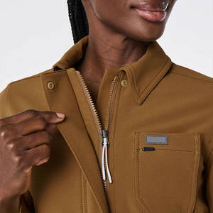 Nueva Chaqueta de Trabajo para Mujer de Talla Grande KATBROS INDUSTRIES 100% Algodón Cómoda Ligera y Duradera con Detección de Agujas - Product Image 4