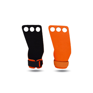 Gants en cuir robustes pour la gymnastique Pull Ups Haltérophilie Haltérophilie Haltères Kettlebells Formation - Product Image 4