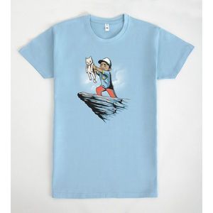 T-shirt promozionale Mediogramer King girocollo a maniche corte con stampa grafica unisex per adulti con stampa digitale - Product Image 1