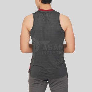 Camiseta sin Mangas para Hombre, Venta Directa de Fábrica, Camiseta de Alta Calidad para Gimnasio, Ejercicio y Fitness - Product Image 3