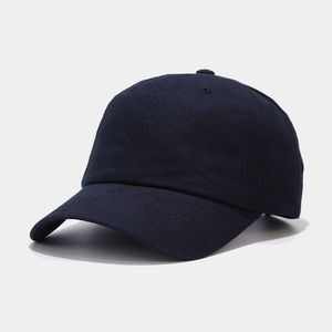 Vente en gros Casquette de baseball sportive personnalisée à 5 panneaux Performance imperméable en polyester et nylon ajustée à trou perforé délavé et imprimé à pression - Product Image 1