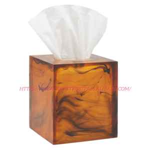 กล่องใส่กระดาษทิชชู่เรซิ่นอีพ็อกซี่มีสไตล์ภาชนะใหม่สำหรับใช้ในครัวเรือน - Product Image 1
