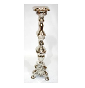 Candelabro decorativo hecho a mano de alta calidad, soporte para velas, decoración para fiesta de boda, candelabro de iglesia de Metal de latón. - Product Image 3