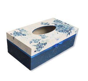 <b>Matte</b> Finish MDF Tissue Box For Stylish Homes Offering Smooth Texture And Elegant Look On Any <b>Table</b> Surface - Product Image 3