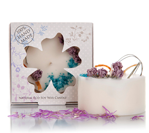 Vela perfumada de cera de soja con purpurina brillante Natural hecha en Europa, el mejor precio a granel, vacaciones, Diwali, barras de Pascua, vela votiva de flores para - Product Image 2