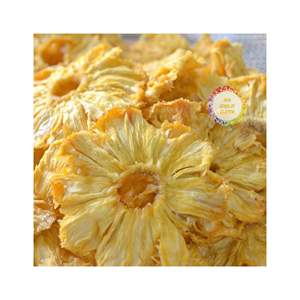 Ananas séché mûr Vietnam produit couleur dorée goût tropical doux idéal pour l'industrie des collations au détail alimentaires et le commerce d'exportation - Product Image 3