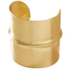 Brazalete de acero inoxidable con acabado pulido y estilo de diseñador para pulsera, ropa de fiesta a la moda con adorno de piedra, joyería de latón - Product Image 5