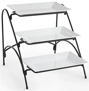 Latest Arrival Stainless Steel Eco-Friendly Handmade Cake Serving <b>Stand</b> Presentation Home Tabletop Decoration Accessories Low - Product Image 5