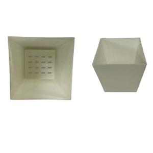 Pot de fleurs en plastique moulé par injection JIAYANGS mignon de Taiwan pour le bureau - Product Image 1