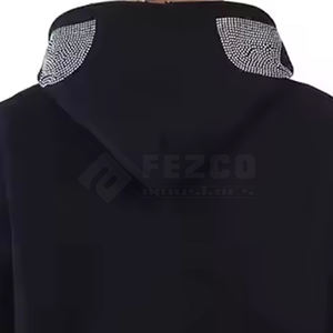 Nuevo Diseño, Color Personalizado, Sudadera con Pedrería para Hombre, Más Vendida, Ropa Casual, Manga Larga, Sudadera con Pedrería de Calavera Personalizada - Product Image 6