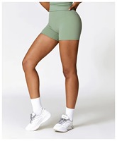 Shorts de Yoga para Mujer, al por Mayor, Personalizados, de Alta Demanda, con Bolsillos, Transpirables, con Cinturón, para Gimnasio y Entrenamiento