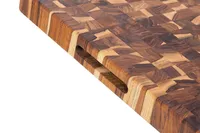 Top Verkoop Hoge Kwaliteit Acacia Hout Hakken Blokken Snijplanken Met Sap Groef En Voedsel Opslag Custom Logo Oem Aanvaardbaar