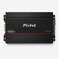 Amplificateur de voiture haute performance 4 canaux 1000 Watts Classe AB Amplificateur audio stéréo pleine gamme 80W X 4 RMS 4 Ohm