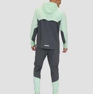 Ensemble de survêtement athlétique pour femme, coupe-vent, jogging, course à pied, gym, fitness, respirant, sweat à capuche zippé, pantalon léger, décontracté - Product Image 4