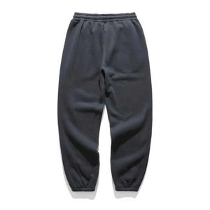 Cheap Price Bulk Men Custom Cotton Winter <b>Fleece</b> Men's <b>Trousers</b> Men's Casual Cotton <b>Fleece</b> Jogger Pants with Elastic Cuffs - Product Image 5