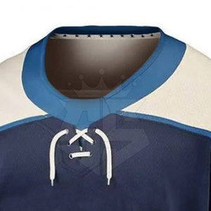 Maillot de hockey sur glace à séchage rapide de haute qualité pour hommes, vêtements de sport, maillot de hockey sur glace de grande taille - Product Image 4